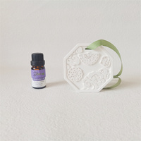 Diffuseur d'huiles essentielles suspendu, ornement aromatique passif, pendentif parfumé