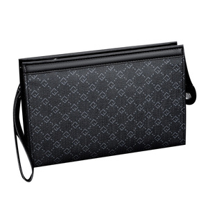 Sac à <span class=keywords><strong>main</strong></span> pour <span class=keywords><strong>homme</strong></span> de luxe, grande capacité, sac à <span class=keywords><strong>main</strong></span> pour <span class=keywords><strong>homme</strong></span> en cuir PU, pochette zippée, sac à <span class=keywords><strong>main</strong></span> d'affaires pour <span class=keywords><strong>homme</strong></span> - Product Image 2