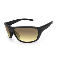 Lunettes de sport de plein air unisexes Jubao HB-529 polarisées, photochromiques, résistantes au vent, aux chocs et aux UV, semi-cerclées
