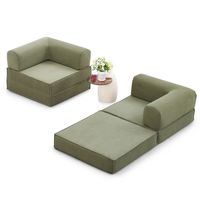 Ensemble de canapé d'angle en éponge de tissu