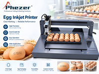 Imprimante jet d'encre industrielle pour l'emballage alimentaire et les œufs, machine de codage jet d'encre pour œufs