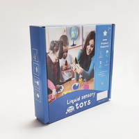 Boîte d'expédition en carton ondulé rigide, résistante aux chocs, avec couvercle rabattable, en papier kraft, pour accessoires électroniques