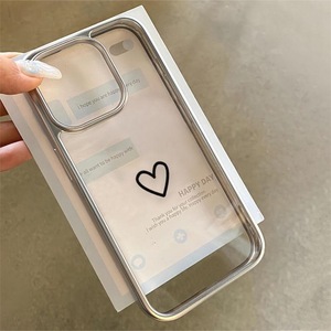 Piccolo cuore minimalista per Apple 17 Pro Max I custodia per <span class=keywords><strong>telefono</strong></span> Apple 14 15 16 Plus nuova Cover protettiva per <span class=keywords><strong>telefono</strong></span> modello <span class=keywords><strong>donna</strong></span> - Product Image 2
