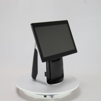 Système de point de vente tactile tout-en-un 15,6 pouces avec écran tactile Windows T80 CITAQ avec imprimante thermique 80 mm et 2 Go/4 Go de RAM