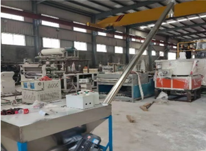 <span class=keywords><strong>Pvc</strong></span> Asa Co-estruso in resina per tetto antica macchina per la produzione di piastrelle in vinile spc estrusione di resina sintetica moderna - Product Image 6