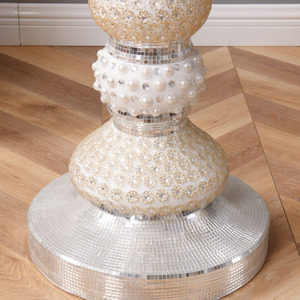 Décoration européenne Ornements Modèle Luxe Ménage En Fiber De Verre <span class=keywords><strong>Vase</strong></span> de Fleurs Séchées - Product Image 5