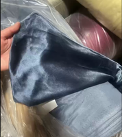 Stock pas cher de haute qualité Hollande velours rideau canapé tissu stock lot textile pour salon