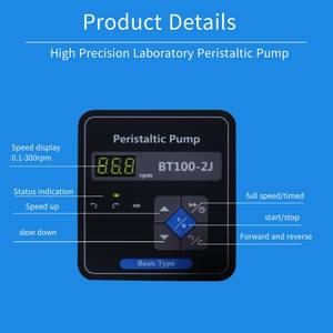 Ditrontech การจ่ายของเหลวที่แม่นยำสูงสารละลายจ่าย<span class=keywords><strong>วัคซีน</strong></span>ผลิตปั๊ม peristaltic ที่ใช้ในอุตสาหกรรม - Product Image 4