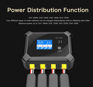 Chargeur d'équilibrage intelligent UP11, entrée AC240W DC600W pour batterie de modèle RC 6S LiPo LiHV LiIon LiFe - Product Image 4