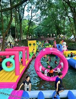 Parc aquatique gonflable pas cher, jeux d'été, divertissement à domicile, utilisation commerciale en mer, capacité supérieure à 500 kg, à vendre