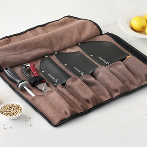 <span class=keywords><strong>Set</strong></span> di 9 <span class=keywords><strong>coltelli</strong></span> da macellaio con fodere e borsa, coltello vichingo, mannaia per <span class=keywords><strong>carne</strong></span>, forbici da cucina resistenti e affilatore a barra - Product Image 5