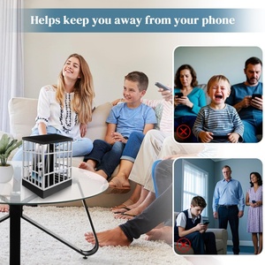 Support de téléphone design « cellule de prison » – Idéal pour smartphones à la maison, au bureau ou sur table – Idée cadeau originale pour la salle de classe et le divertissement familial - Product Image 5