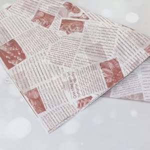 Customized Logo <b>Printing</b> Hamburger Deli Packaging High Temperature Tood Greaseproof <b>Paper</b> Double Sided for Sandwich Bread - Product Image 6