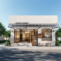 Auvent de Magasin Commercial, Auvent en Aluminium avec Toit en Polycarbonate, Auvent de Porte, Auvent d'Entrée de Restaurant, Pergola Imperméable, Personnalisé OEM