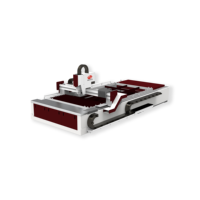 Machine laser à fibre industrielle Raycus 1500W Max avec logiciel CYPCUT, système CNC 4 axes haute précision, prise en charge IA pour le métal
