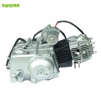 SWICOO Moteur de Pit Bike ATV Quad 110cc Haute Performance à Démarrage Électrique Automatique