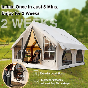 Inflatable Camping <b>Tent</b>, 4-6 Person <b>Air</b> Glamping <b>Tent</b> with Pump Inflatable Camping <b>Tent</b>, 4-6 Person <b>Air</b> Glamping <b>Tent</b> with Pump - Product Image 6