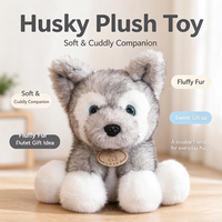 Vente directe d'usine - Jouet en peluche pour chien super doux et longue fourrure - Idéal pour la décoration de la maison et de la voiture