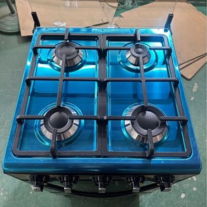 Kabor Gas <b>Stove</b> With Oven 4 Burners Stainless Steel Panel Home Use - Product Image 4