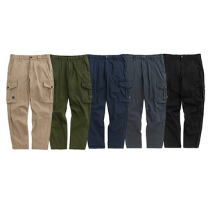 Pantalons <span class=keywords><strong>cargo</strong></span> pour hommes personnalisés, meilleur coupe ajustée, salopette extensible avec 6 multi-poches, <span class=keywords><strong>pantalon</strong></span> décontracté droit, taille plus pour le travail - Product Image 6