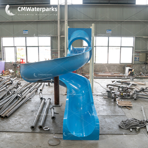 High Quality Fiberglass Slide Water Park Equipment Pool Slide for Kids - Product Image 6