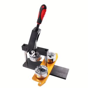 2025 nóng bán chất lượng tốt peltate Quan Tài hình dạng huy hiệu MAKER + giấy Cutter + 1000PCS nút phần DIY tạo ra - Product Image 2