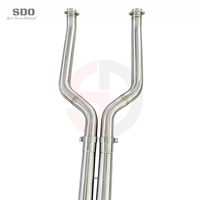 Système d'échappement Catback SDO SS304 Performance pour BMW M5 G90 G99 LCI 4.4T V8 2024-2025 Performance OEM Valve avec silencieux