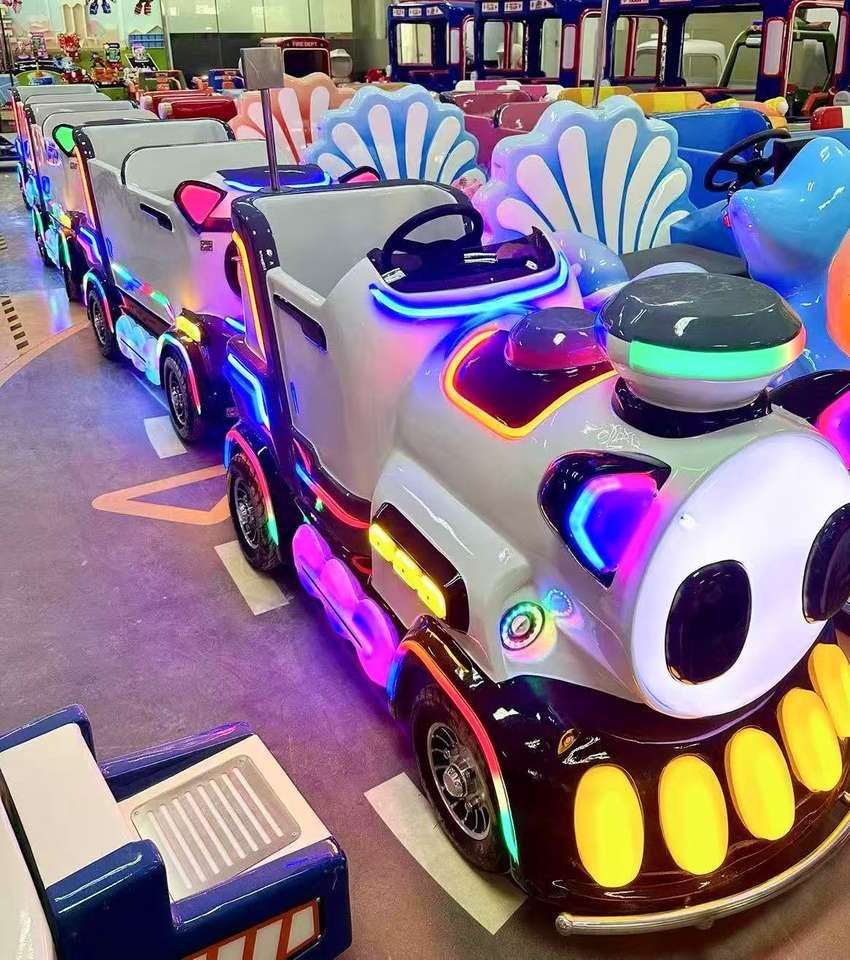 Indoor Outdoor Electric in the Mall Amusement Tourist Train Fun ...