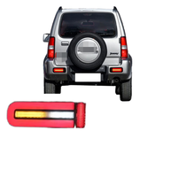 Réflecteur de pare-chocs arrière à LED pour Suzuki Jimny 2007 2008 Clear New Driving Brake Turn Signal Lamp Jimny Fog Light Accessories