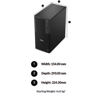Komputer Workstation Grafis Dell Precision 7 PW7T1260/T1 untuk Pemodelan 3D AI, Pengeditan Video, Ultra5 235, RAM DDR5, SSD + HDD, Linux