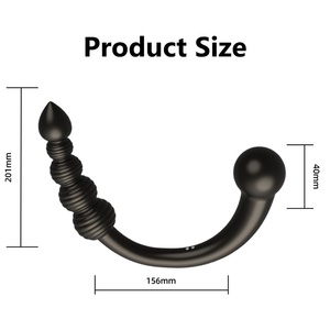 Bouchon anal double tête, vibromasseurs, perles anales, stimulateur du point G, bouchon anal, masturbation, jouets sexuels pour adultes pour couples - Product Image 6