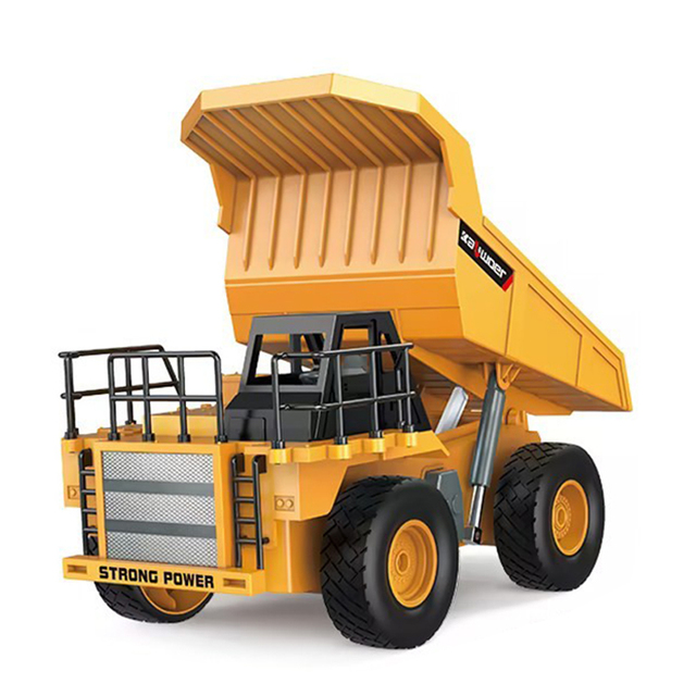 Huina 13512 1: 24 9CH Mining Truck 2.4G RC Construction Truck Radio Control Engineering Truck Toys Technique Vehicle Excavator