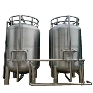 Réservoir d'eau mécanique d'acier inoxydable de filtre de sable de personnalisation pour le système d'eaux usées