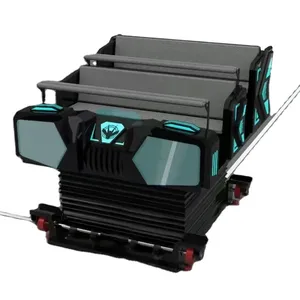 Technologie de l'oeil nu 5D Flying Track Cinema Système de théâtre 3D Rail 9D <span class=keywords><strong>Cinéma</strong></span> <span class=keywords><strong>Jurassic</strong></span> World Ride Siège personnalisé - Product Image 1