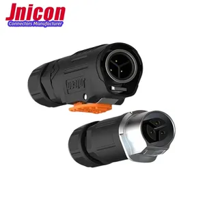 Jnicon Grupo MJ16 2pin 3pin cabo conector fábrica venda metal impermeável industrial conector para barco Segurança