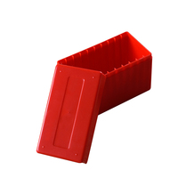 Boîte de rangement en plastique personnalisée de haute qualité, bleue, rouge, noire, transparente, pour pièces de monnaie classées NGC PCGS, 20 supports pour pièces de monnaie