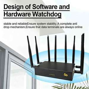 <span class=keywords><strong>Routeur</strong></span> Wi-Fi sans fil 5G LTE double bande 3000 Mbps MT7981B 802.11ax avec emplacement SIM, débloqué pour OpenWrt, <span class=keywords><strong>routeur</strong></span> CPE 5G Wi-Fi 6 pour port LAN domestique - Product Image 3