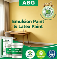 Peinture intérieure respirante à faible teneur en COV, résistante à la moisissure, peinture au latex pour murs intérieurs commerciaux et résidentiels
