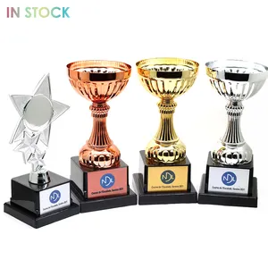 Trophies Manufacturer Soccer Basketball Football Golf Trophy Cup Factory Custom Metal Sport Die Cast Medal And Trophies