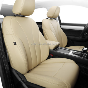 Housses de siège de voiture personnalisées Accessoires de voiture en cuir Protecteur de siège de voiture étanche Ensemble complet de luxe pour Toyota - Product Image 2