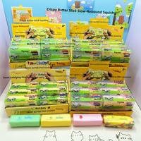 X Crispy Butter Stick Slow Rebound Squeeze Toy New Cross-Border PU Stress Relief Toy Stress Relief Gadget for Youth  Boxed