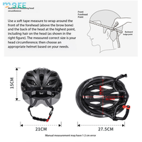 Casque de protection résistant aux chocs SeeMore, casque de skateboard, casque de vélo, casque de scooter, absorption des chocs, avec lumières rechargeables, visière