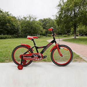 Bicicletta per Bambini Sport Bike Double V con Ruote Stabilizzatrici, Telaio in Acciaio per Bambine 1-6 Anni - Product Image 4