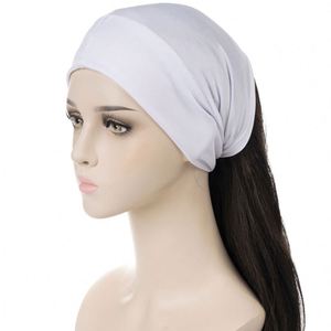 Tube Bonnet Hat Head Cover Durag Muslim Inner Hijabs Cap Under <b>Scarf</b> Turban for Women - Product Image 2