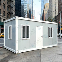 Unité de conteneur plat FLKT résistante aux fortes pluies, anti-humidité, préfabriquée, modulaire, pour habitation, conteneur maritime