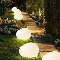 Lampe à suspension galet salon lampe en forme de boule d'oeuf d'oie de forme irrégulière
