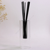 Bouteilles diffuseurs d'arômes en verre borosilicate transparent double couche, verre de luxe pour la décoration de la maison, vente en gros
