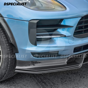 Lèvre de pare-chocs avant en fibre de carbone sèche style CMST pour <span class=keywords><strong>Porsche</strong></span> <span class=keywords><strong>Macan</strong></span> 2019-2021 - Product Image 3