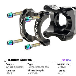 SHIKRA XD35 * 35 ، ساق MTB من سبائك الألومنيوم خفيفة للغاية عالية القوة قابلة للطي دراجة قصيرة الساق - Product Image 4