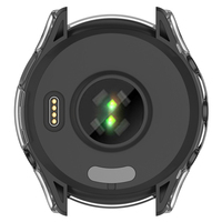 Couvercle de protection d'écran de montre intelligente en verre trempé PC pour étui Garmin Forerunner 265 65S 965 955